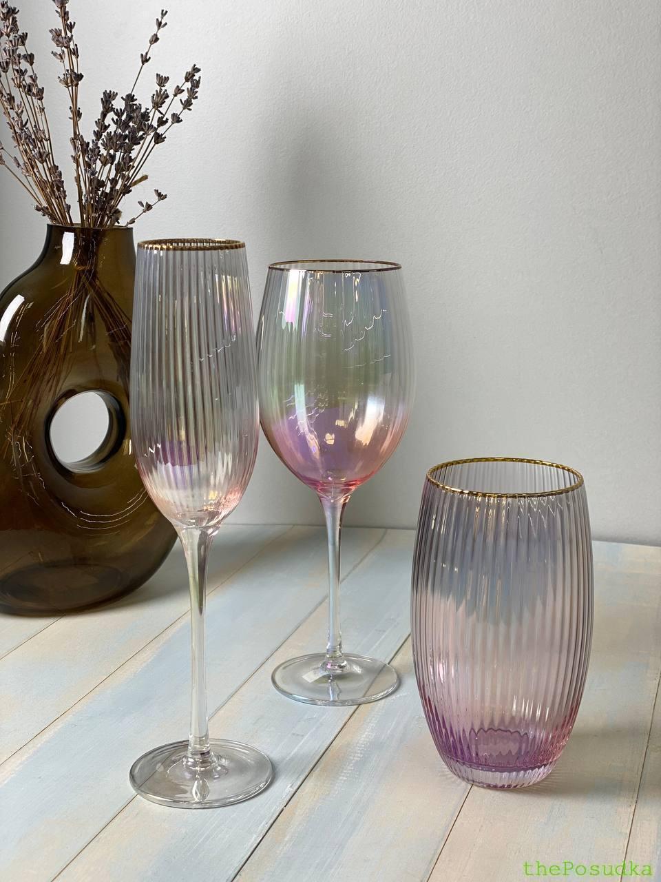 Набір 4 келихи для шампанського Olens "Оптік-голд", 250 мл Зображення 6 – thePosudka Набір 4 келихи для шампанського Olens "Оптік-голд", 250 мл - Зображення 6