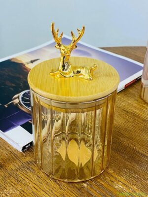 Банка, цукерниця Olens "Золотий олень", 500 мл