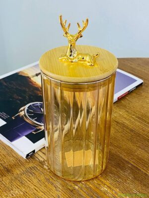 Банка, цукерниця Olens "Золотий олень",  750 мл