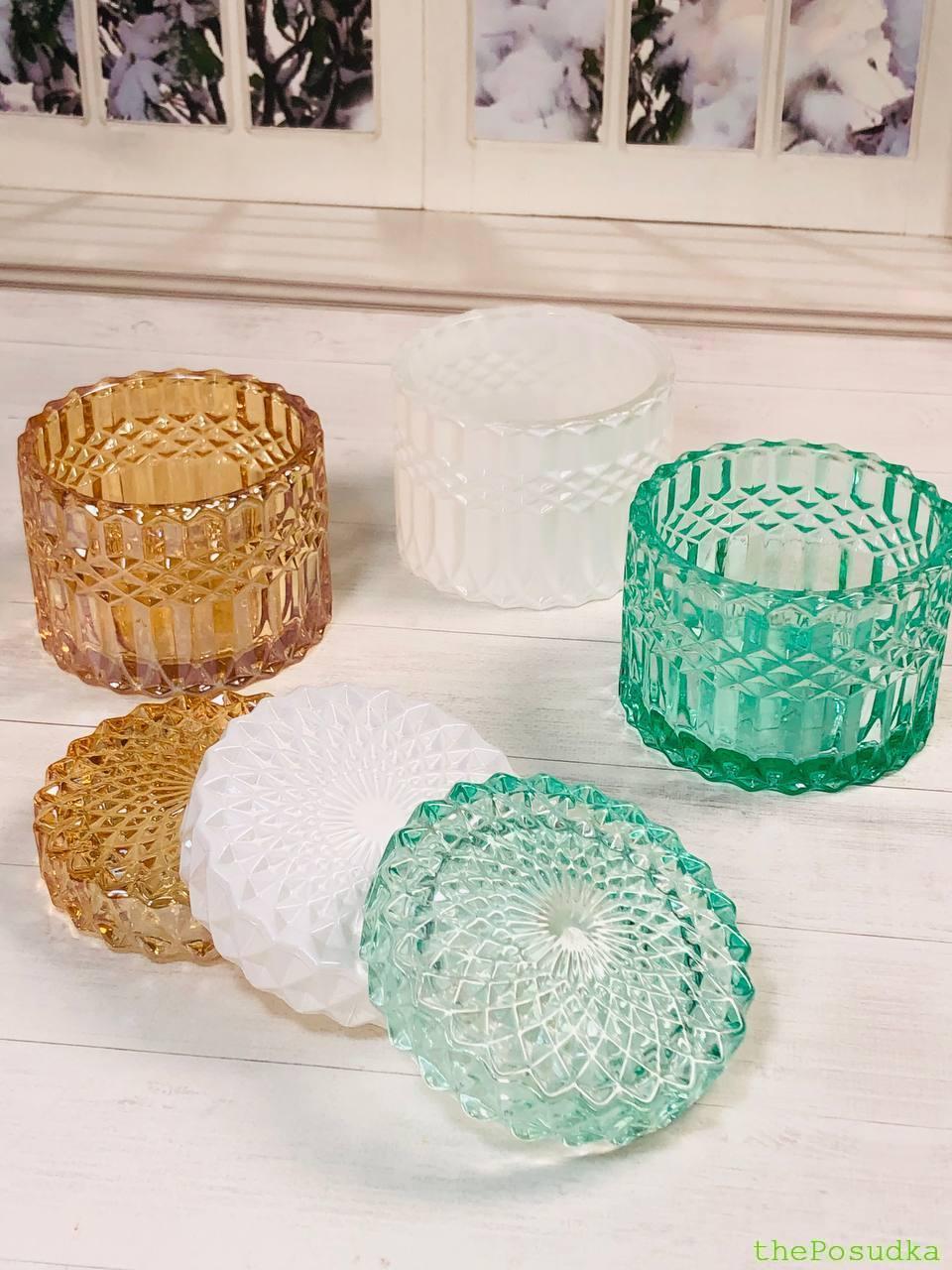 Цукерниця Olens "Бурштинове задзеркалля", 250 мл Зображення 5 – thePosudka Цукерниця Olens "Бурштинове задзеркалля", 250 мл - Зображення 5