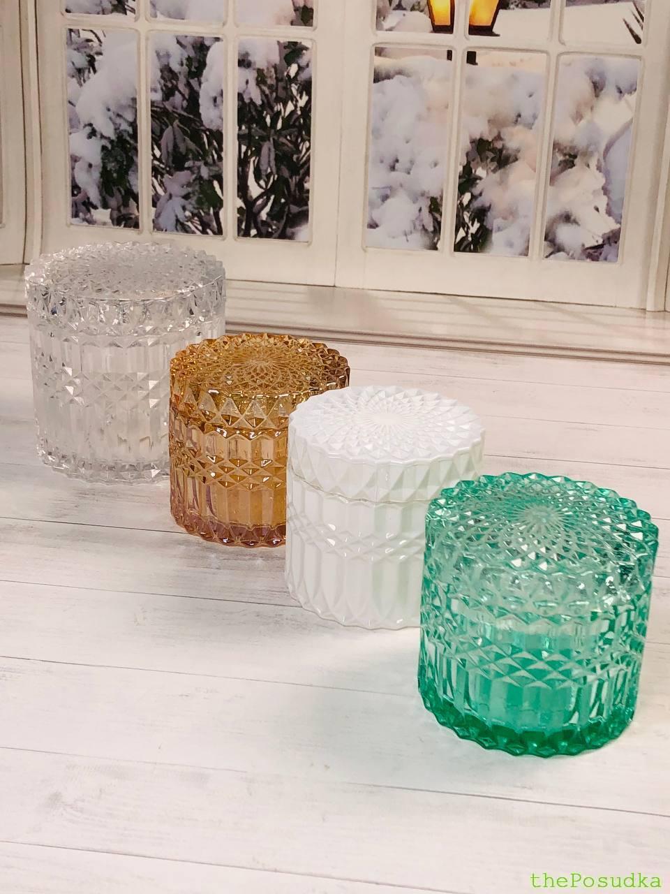 Цукерниця Olens "Бурштинове задзеркалля", 250 мл Зображення 3 – thePosudka Цукерниця Olens "Бурштинове задзеркалля", 250 мл - Зображення 3