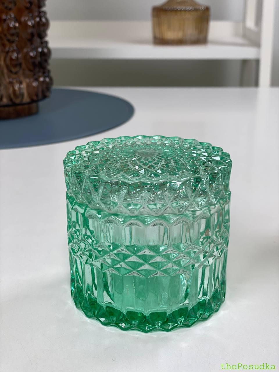 Цукерниця Olens "Бірюзове задзеркалля", 250 мл Зображення 3 – thePosudka Цукерниця Olens "Бірюзове задзеркалля",  250 мл - Зображення 3