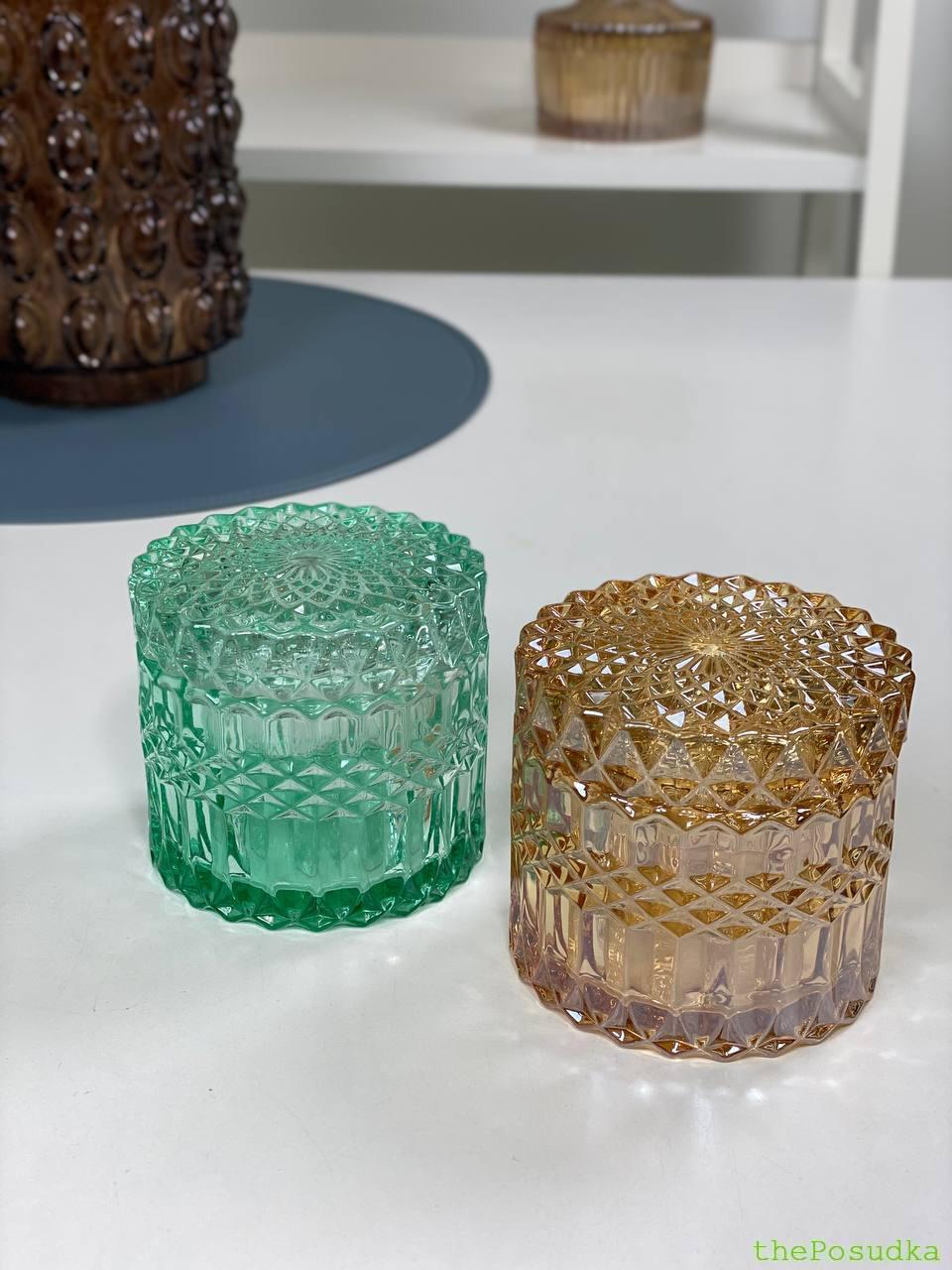 Цукерниця Olens "Бурштинове задзеркалля", 250 мл Зображення 4 – thePosudka Цукерниця Olens "Бурштинове задзеркалля", 250 мл - Зображення 4