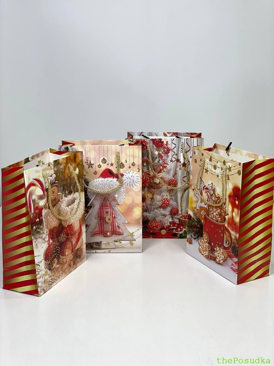 Пакет подарунковий Новорічний Зображення 10 – thePosudka Пакет подарунковий Новорічний - Зображення 10