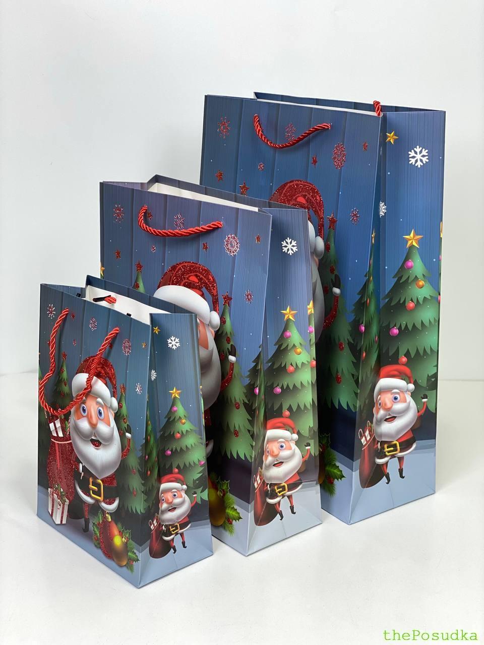 Пакет подарунковий Новорічний Зображення 5 – thePosudka Пакет подарунковий Новорічний - Зображення 5