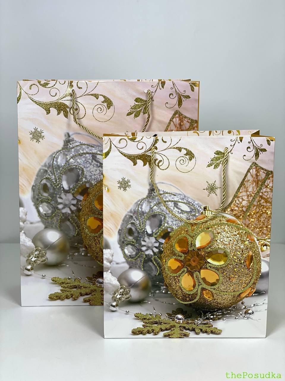 Пакет подарунковий Новорічний Зображення 4 – thePosudka Пакет подарунковий Новорічний - Зображення 4