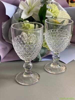 Набір Келихів для Вина Olens «Прозоре Серце» 300 мл