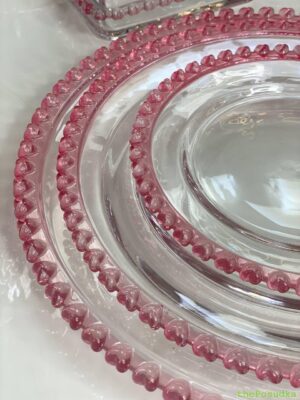 Тарілка Olens «Рожеве Серце» 20 см