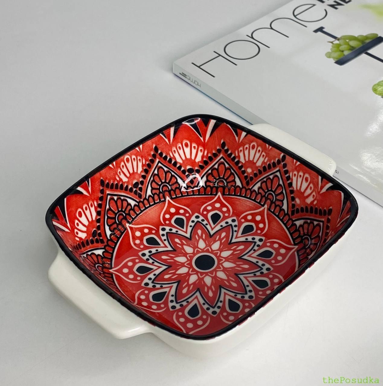 Набір глибоких тарілок з двома ручками 4 шт Olens "Тригір'я", 350 мл Зображення 1 – thePosudka Набір глибоких тарілок з двома ручками 4 шт Olens "Тригір'я", 350 мл