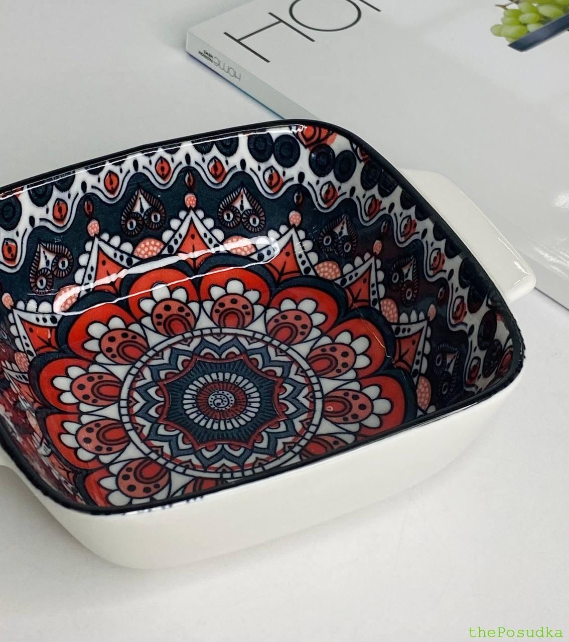 Набір глибоких тарілок з двома ручками 4 шт Olens "Тригір'я", 350 мл Зображення 3 – thePosudka Набір глибоких тарілок з двома ручками 4 шт Olens "Тригір'я", 350 мл - Зображення 3