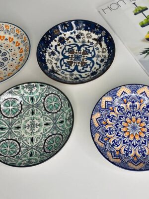 Набір тарілок супових Olens "Тригір'я", 21 *4 см