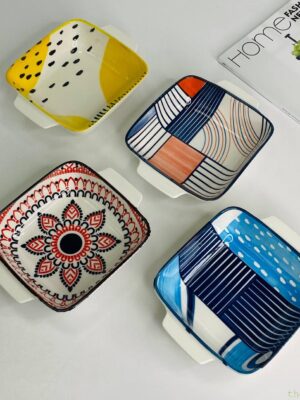 Тарілка глибока з двома ручками Olens "Тригір'я", 500 мл