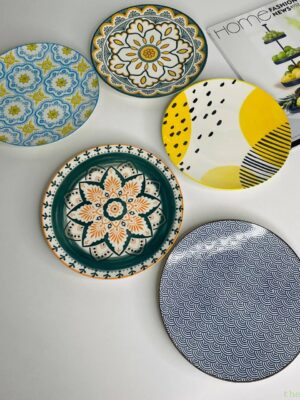 Набір 5 тарілок Olens "Тригір'я", 21,5*2 см