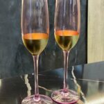 Набір 4 Келихи для Шампанського "Рожеве золото", 250 мл