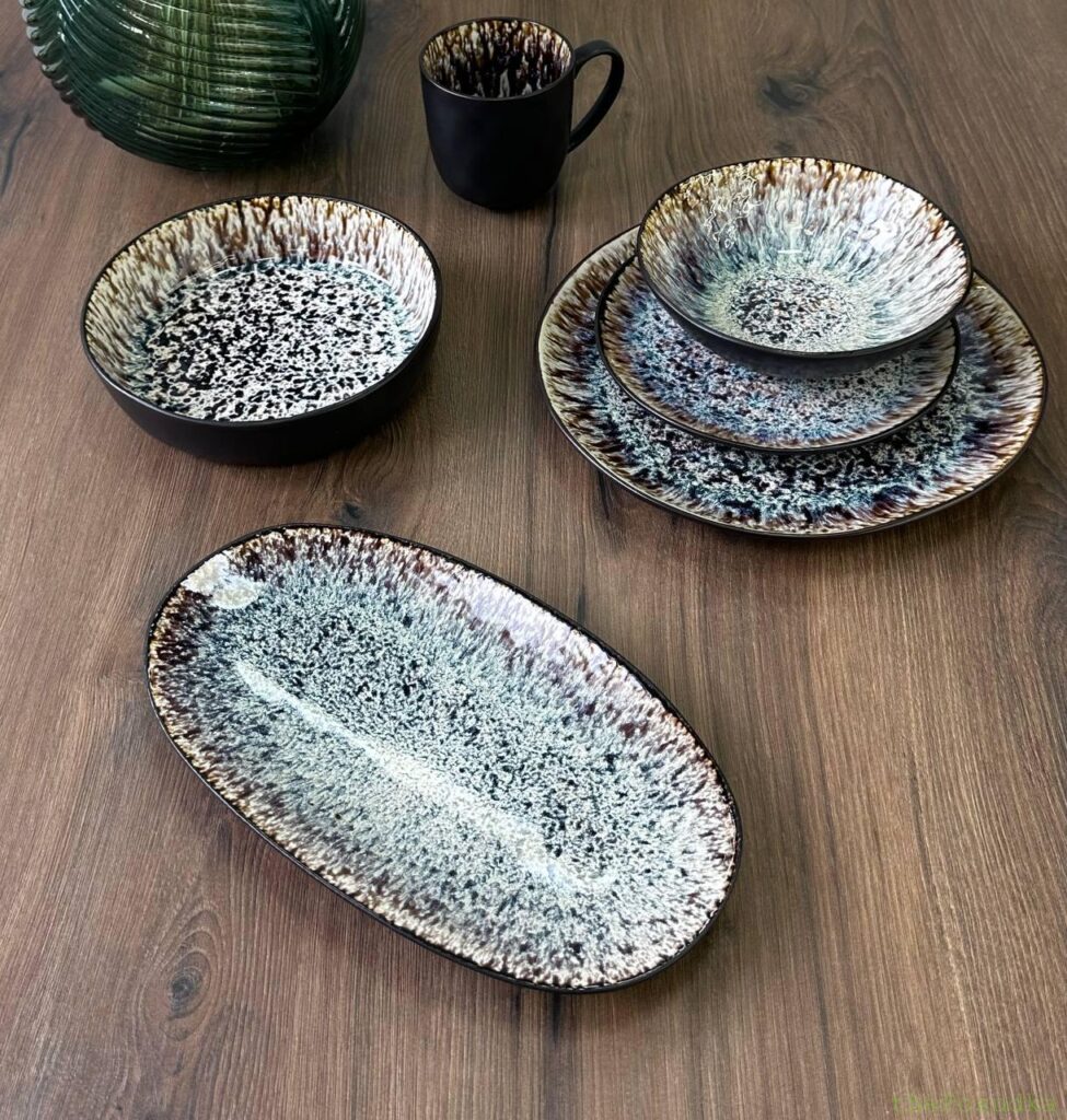 Тарілка сервірувальна овальна “Паноптікон”, 29.5 * 16.4 см Зображення 20 – thePosudka Тарілка сервірувальна овальна “Паноптікон”, 29.5 * 16.4 см Зображення 19 – thePosudka