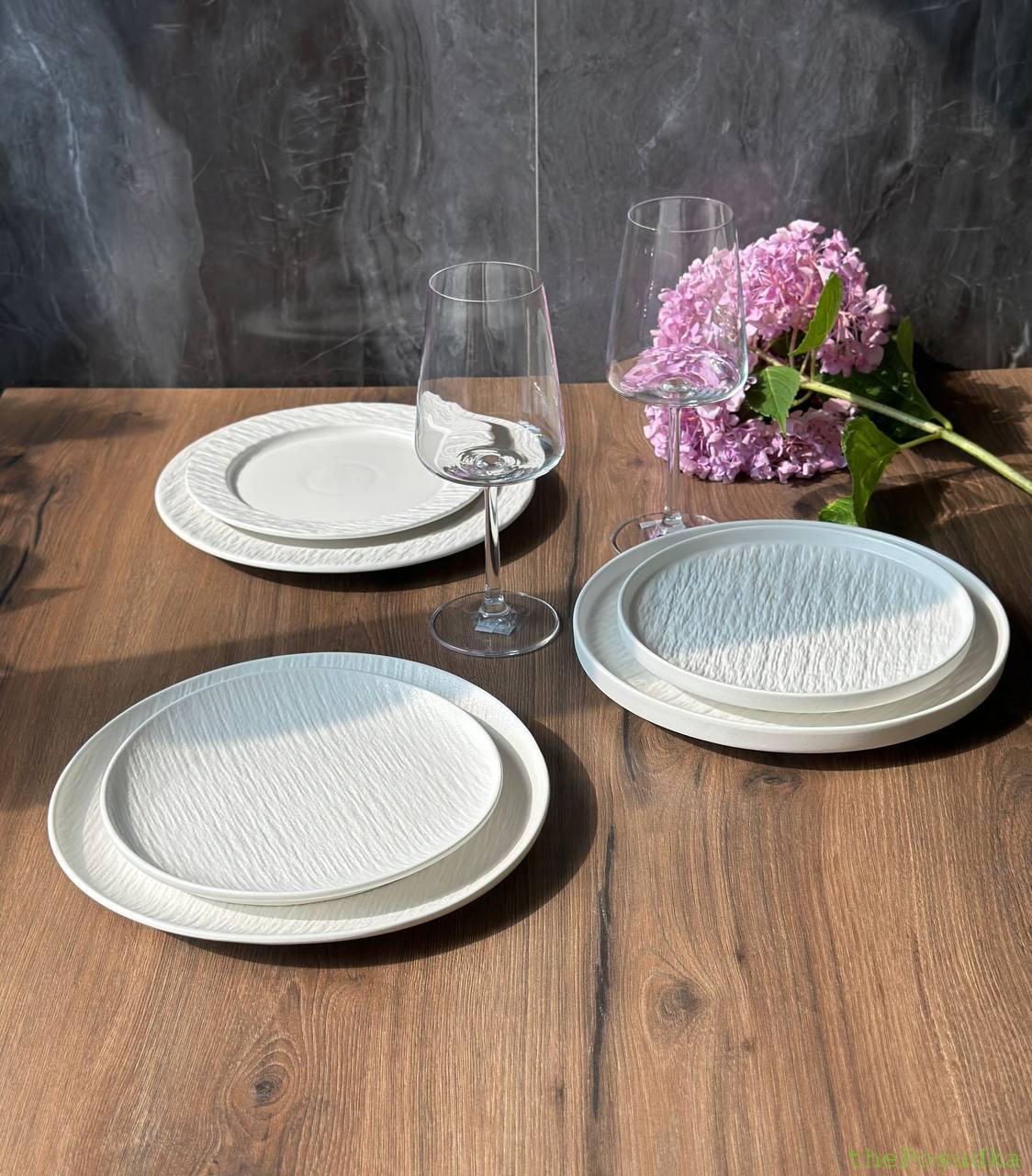 Тарілка з бортиком "Білий обеліск", 25 см Зображення 8 – thePosudka Тарілка з бортиком "Білий обеліск", 25 см - Зображення 8