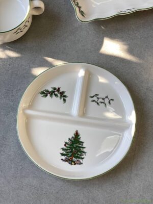 Тарілка порційна Olens "Біла зима" 20 см