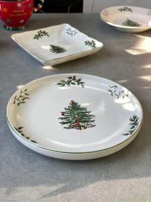 Тарілка Olens "Біла зима" 25 см