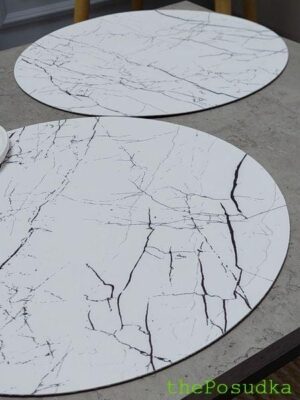 Підтарільник 35 см Olens "Мармур"