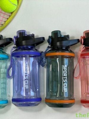 Пляшка пластикова для води Olens "Літр води", 1350 мл