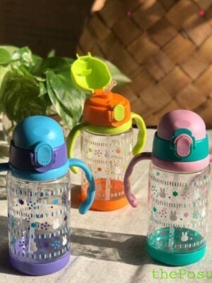 Пляшка пластикова з поїлкою Olens "Солодкий сон", 550 мл