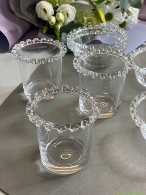 Набір 6 піал «Прозоре Серце» 180 мл