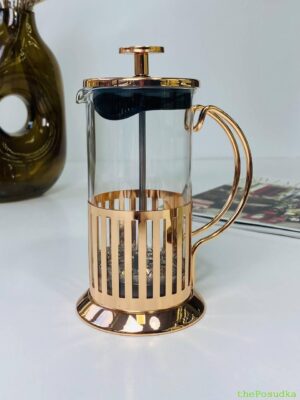 Френч-прес "Рожеве золото" Olens, 350 мл