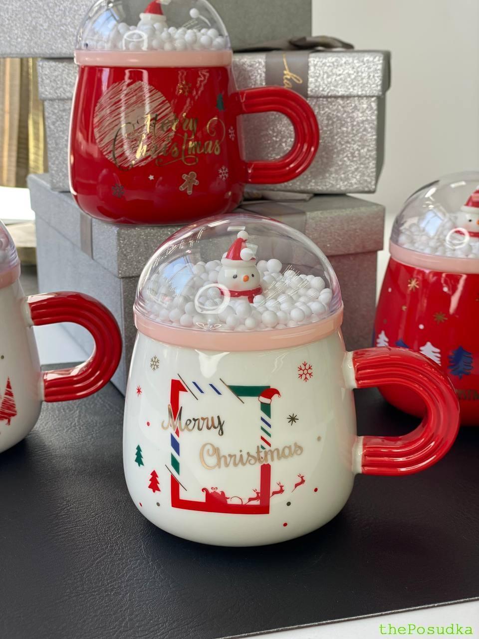 Кружка з кришкою Olens "Сніжне свято" 360 мл Зображення 3 – thePosudka Кружка з кришкою Olens "Сніжне свято" 360 мл - Зображення 3