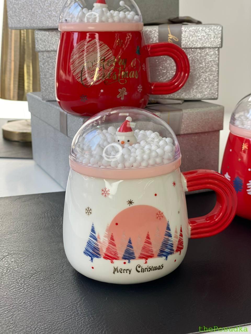 Кружка з кришкою Olens "Сніжне свято" 360 мл Зображення 4 – thePosudka Кружка з кришкою Olens "Сніжне свято" 360 мл - Зображення 4