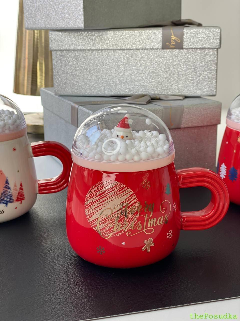 Кружка з кришкою Olens "Сніжне свято" 360 мл Зображення 5 – thePosudka Кружка з кришкою Olens "Сніжне свято" 360 мл - Зображення 5