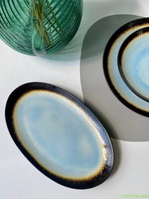 Тарілка овальна Olens "Сонце пустелі" 29*18*2.5 см