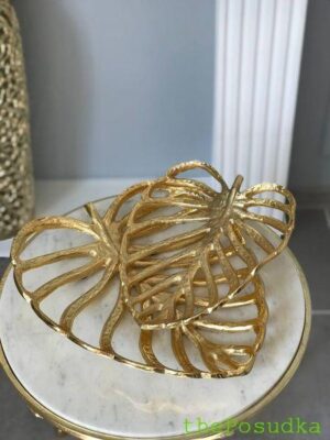 Сувенір-підставка набір 2 шт Olens «Листок-2»