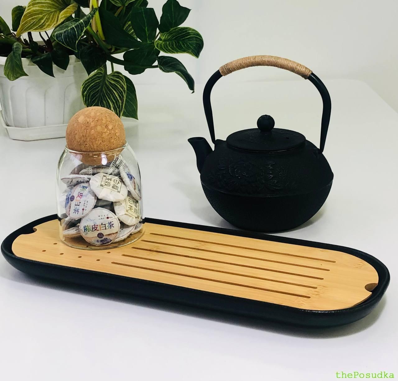 Чайний столик деревʼяний Olens "Тайнань" 40*14*3 см Зображення 4 – thePosudka Чайний столик деревʼяний Olens "Тайнань" 40*14*3 см - Зображення 4