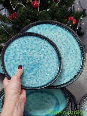 Тарілка 21*1,5 см Olens "Блу-лейк"