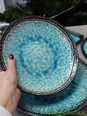 Тарілка 26 * 3 см Olens "Блу-лейк"