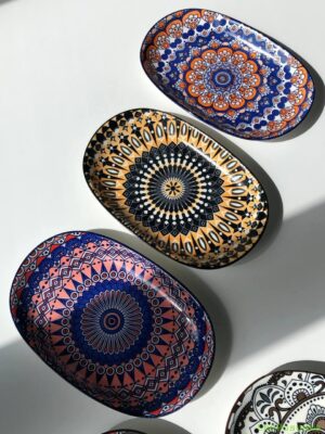 Тарілка овальна Olens "Тригір'я" 23,5 см