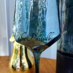 Набір 2 келихи для вина Olens "Дзеркальна бірюза", 600 мл