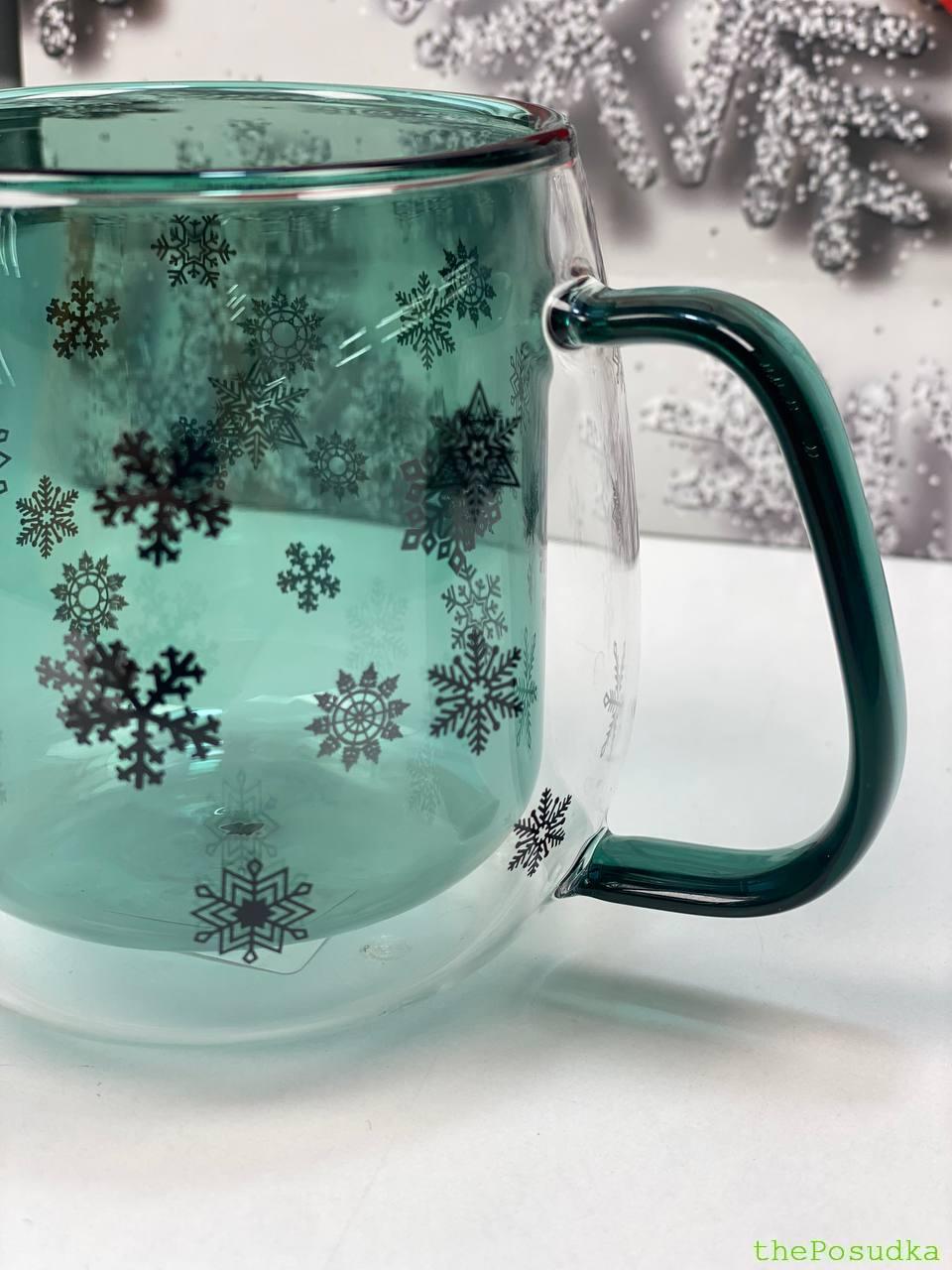 Кружка з подвійного скла Olens "Зимове небо", 350 мл Зображення 2 – thePosudka Кружка з подвійного скла Olens "Зимове небо", 350 мл - Зображення 2