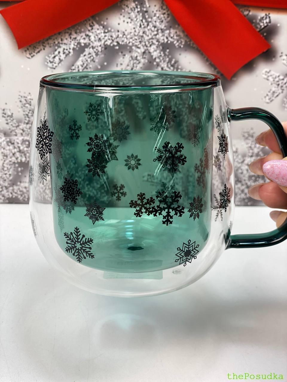 Кружка з подвійного скла Olens "Зимове небо", 350 мл Зображення 3 – thePosudka Кружка з подвійного скла Olens "Зимове небо", 350 мл - Зображення 3