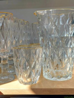 Набір склянок Olens «Золотий смарагд» 340 мл