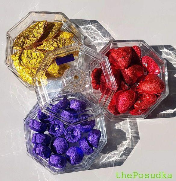 Цукерниця Olens "Квартет", 3 яруси по 300 мл Зображення 3 – thePosudka Цукерниця Olens "Квартет", 3 яруси по 300 мл - Зображення 3