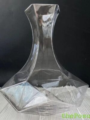 Декантер для вина Olens "Прозорий діамант", 2.3 л