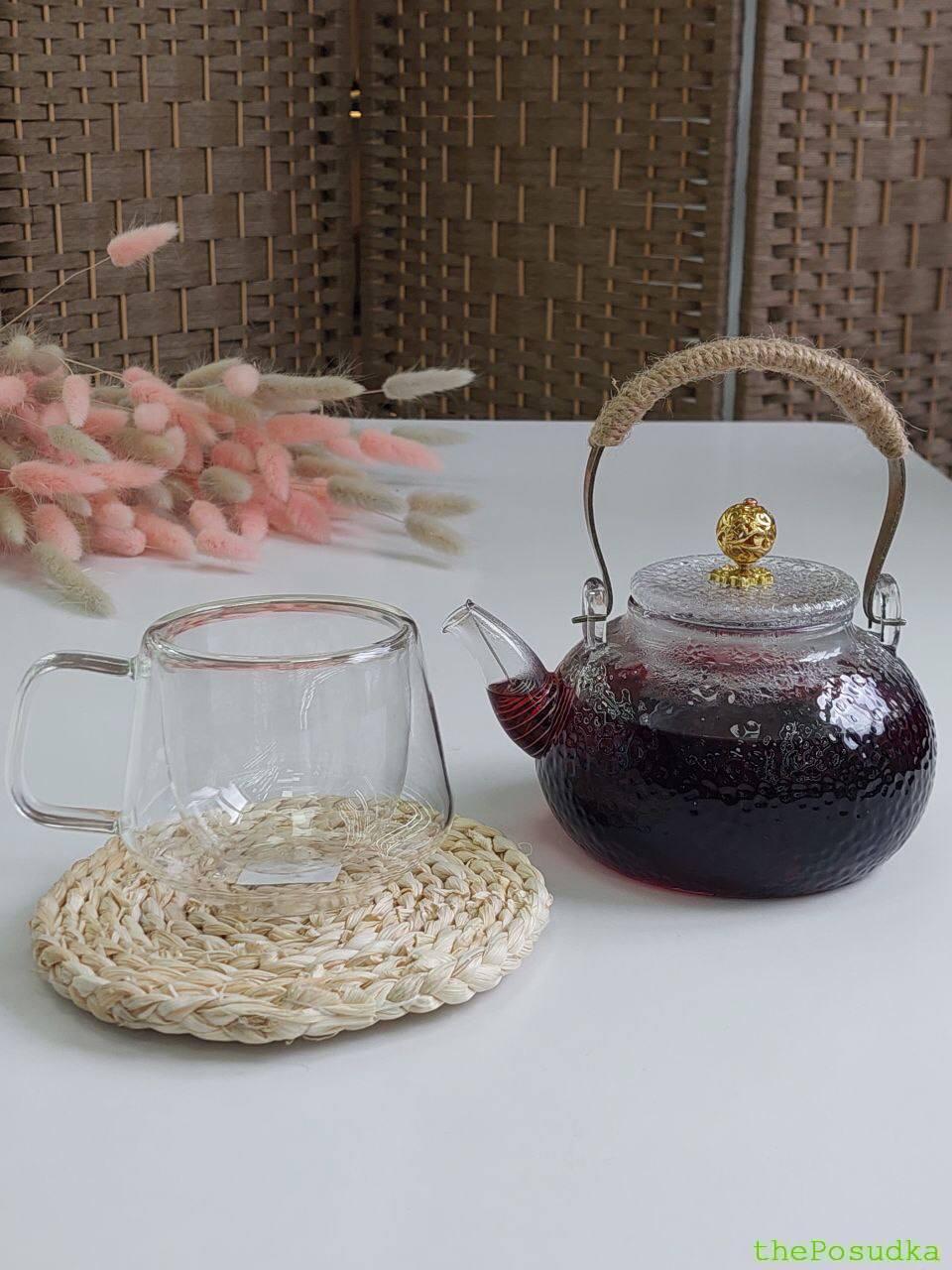 Чайник заварочний скляний Olens "Фінленд", 700 мл Зображення 2 – thePosudka Чайник заварочний скляний Olens "Фінленд", 700 мл - Зображення 2