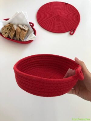 Корзина кругла Olens "Кардинал"