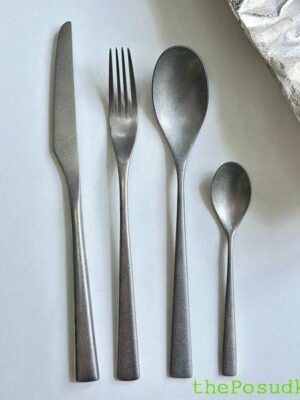 Набір столових НОЖІВ 6 шт, 24 см Olens "Аргентум"