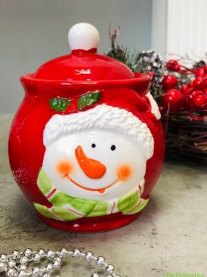 Цукорниця маленька Olens "НР-Піку-Йолу Сніговик" 375 мл