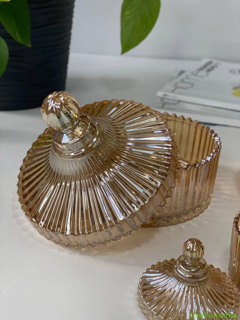 Цукорниця Olens "Золотий купол" велика, 400 мл Зображення 165 &ndash; thePosudka