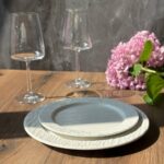 Тарілка "Білий обеліск", 21,5 см