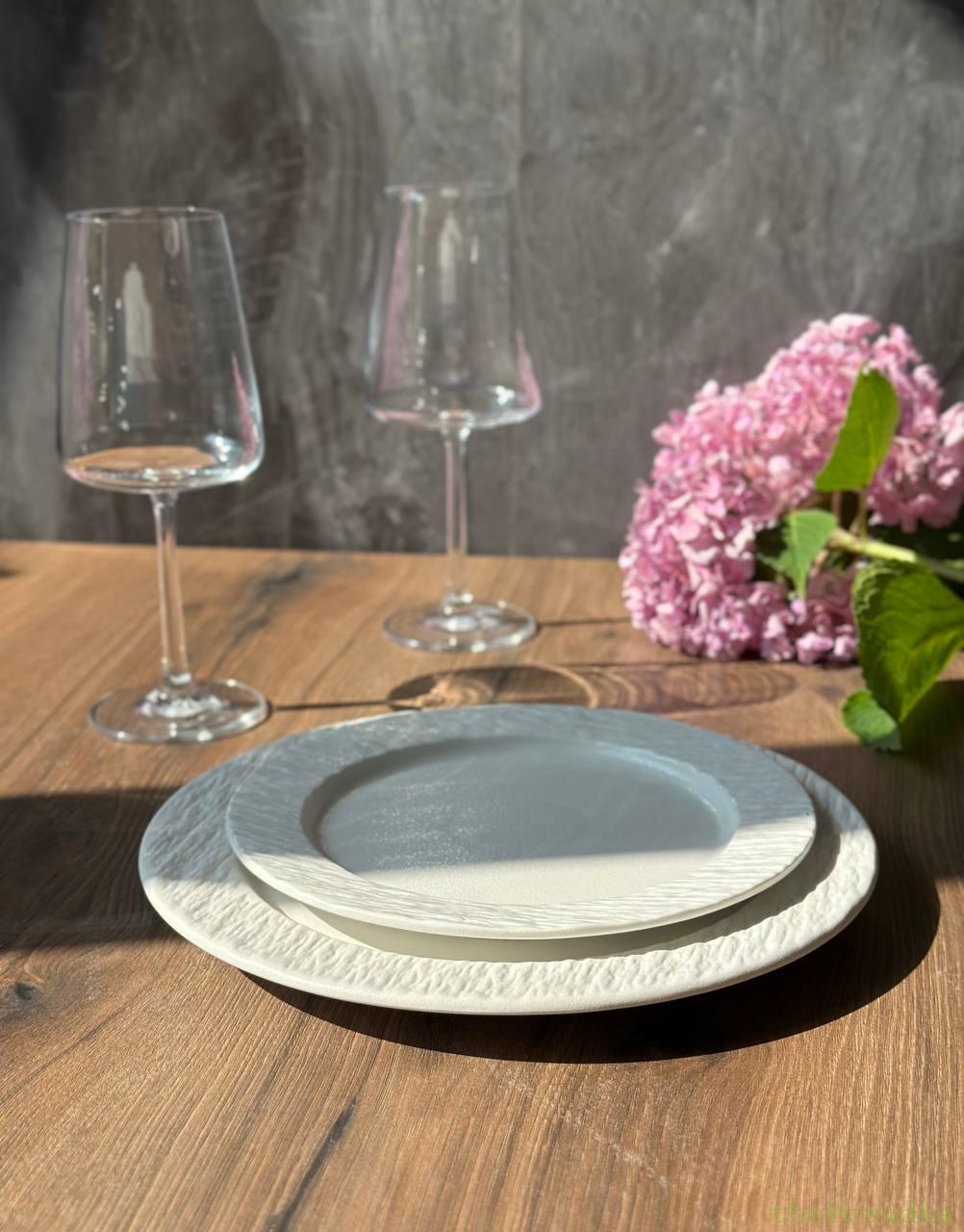 Тарілка "Білий обеліск", 21,5 см Зображення 1 – thePosudka Тарілка "Білий обеліск", 21,5 см