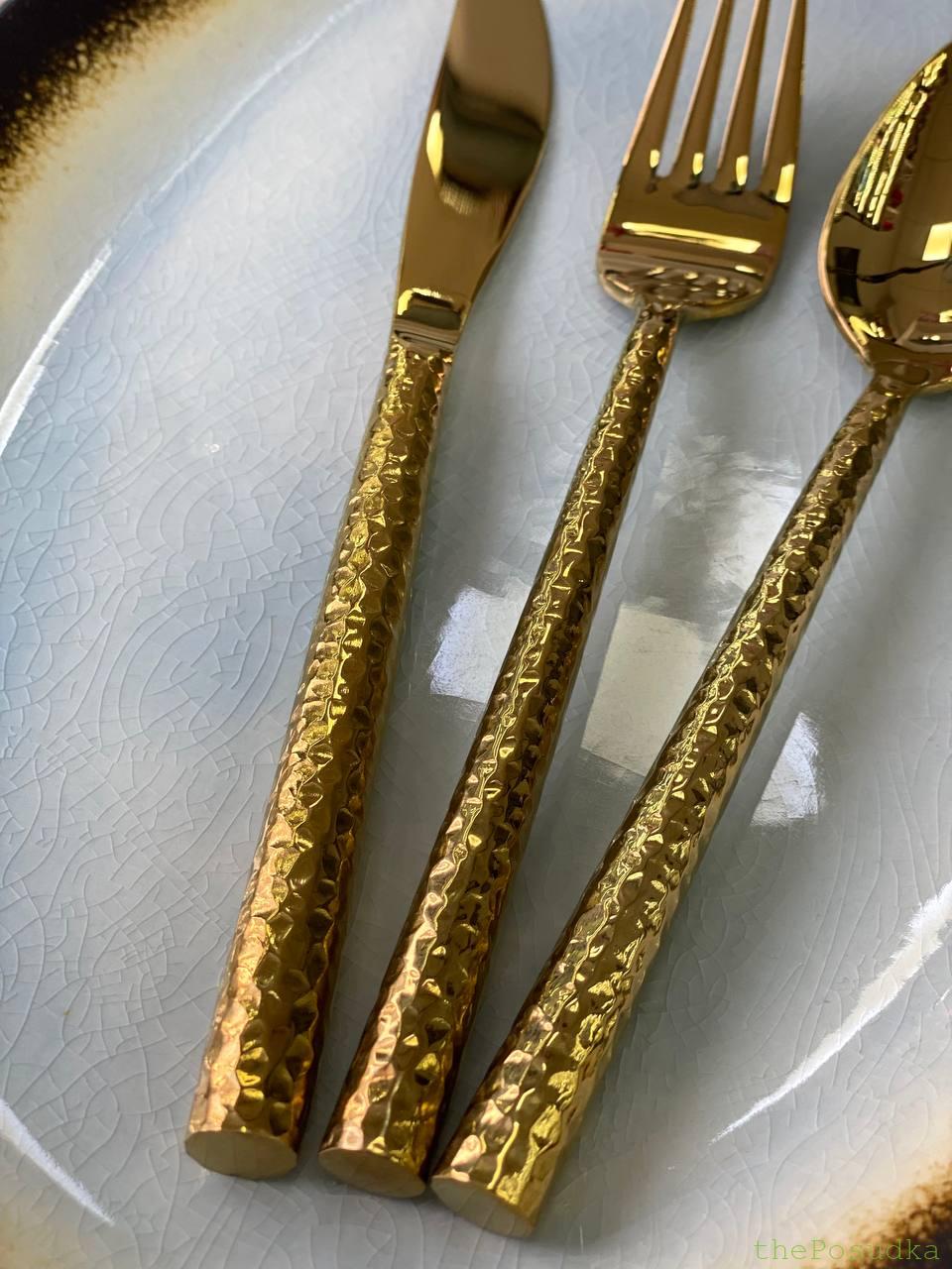 Столовий ніж Olens "Денмарк" золото, 24 см Зображення 7 – thePosudka Столовий ніж Olens "Денмарк" золото, 24 см - Зображення 7